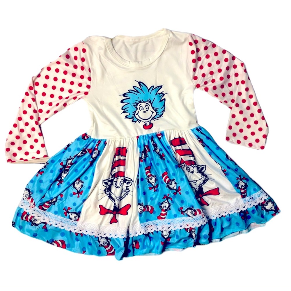 3T Dr. Seuss Boutique Dress